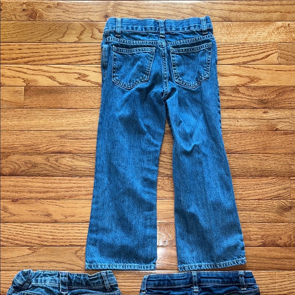 Sonoma, Old navy, & Cherokee girls Blue and Embroidered Jeans Trio - Picture 7 of 12